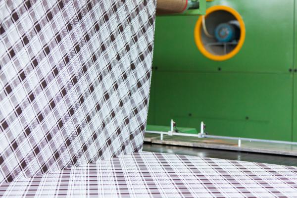 Flat screen printing machine